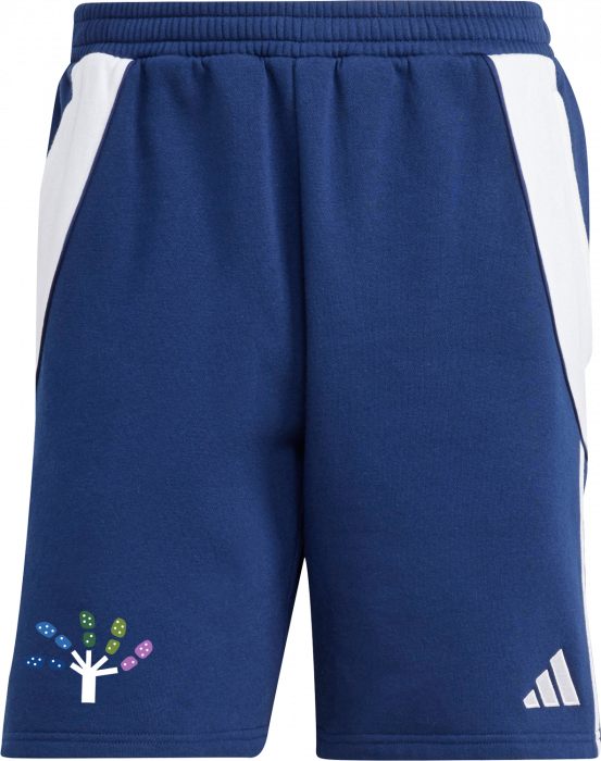 Adidas - Næsgaard Sweat Shorts - Team Navy Blue & branco