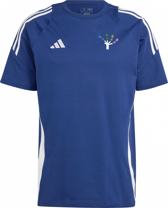 Adidas - Næsgaard  Sweat Tee - Team Navy Blue & vit
