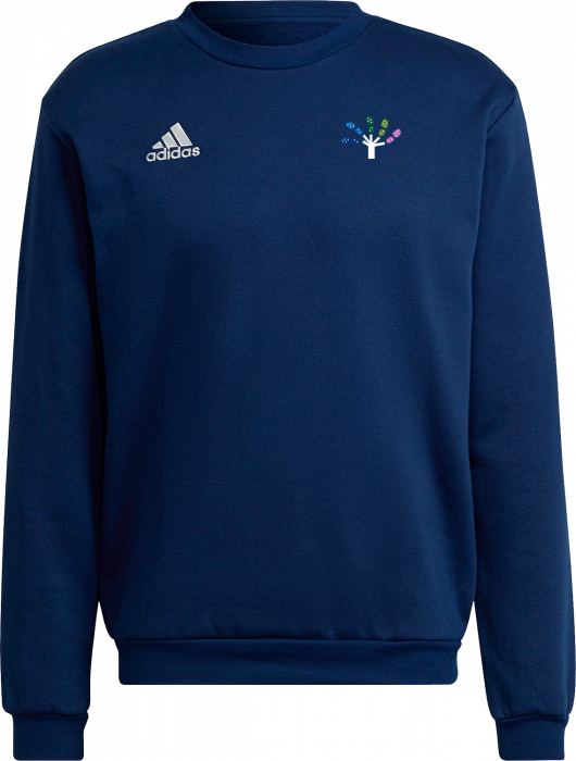 Adidas - Entrada 22 Sweatshirt - Navy blue 2 & blanc