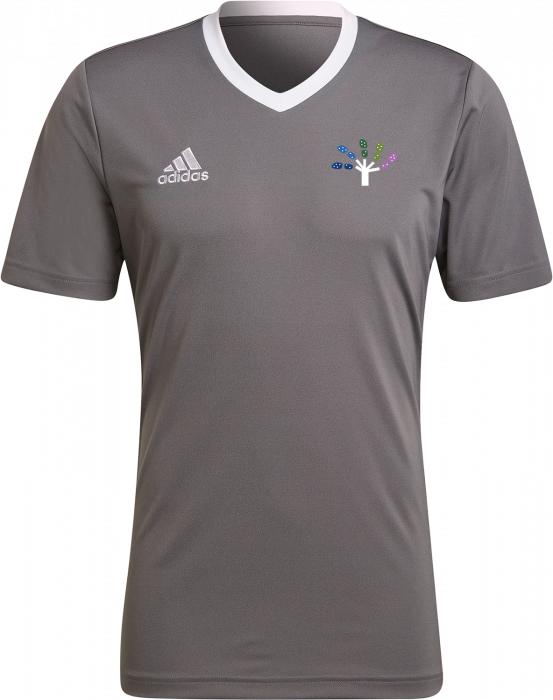 Adidas - Næsgaard Training T-Shirt - Grey four & branco