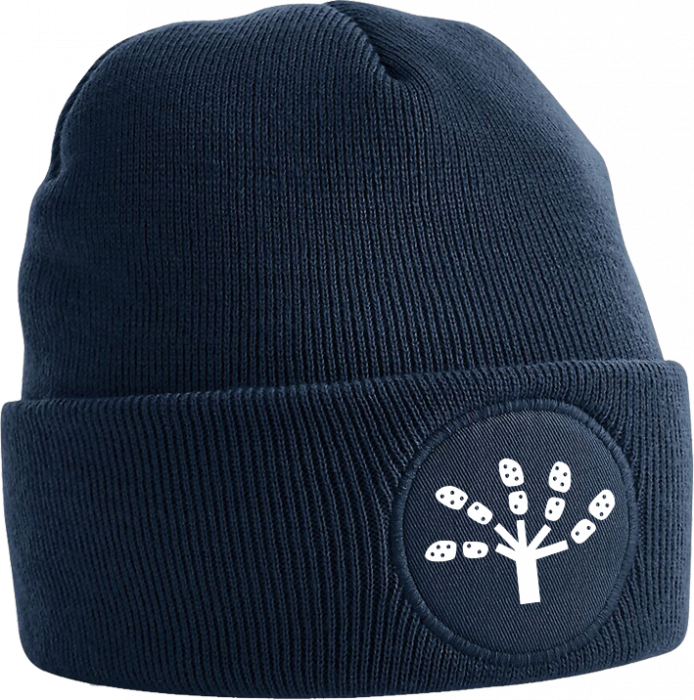 Beechfield - Næsgaard Circular Patch Beanie - Marin