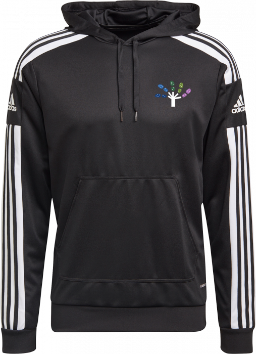 Adidas - Næsgaard Hoodie - Czarny & biały